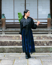 Load image into Gallery viewer, EMBER Dragonfly Embroidery Bomber Jacket