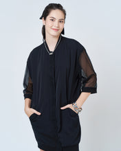 Load image into Gallery viewer, QUIN Oversize Bomber Jacket Dress