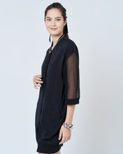 Load image into Gallery viewer, QUIN Oversize Bomber Jacket Dress