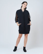 Load image into Gallery viewer, QUIN Oversize Bomber Jacket Dress
