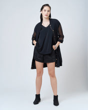 Load image into Gallery viewer, QUIN Oversize Bomber Jacket Dress