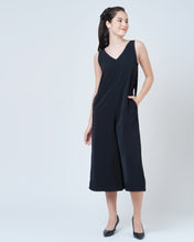 Load image into Gallery viewer, XEN Two-way Buckled Wide Leg Jumpsuit - Black