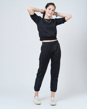Load image into Gallery viewer, BETH Textured Jogger Pants