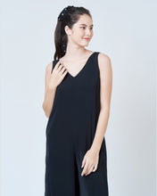 Load image into Gallery viewer, XEN Two-way Buckled Wide Leg Jumpsuit - Black