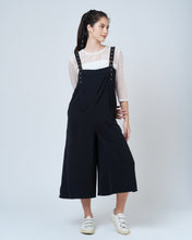 Load image into Gallery viewer, XEN Two-way Buckled Wide Leg Jumpsuit - Black