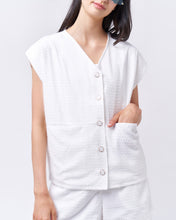 Load image into Gallery viewer, LARA Textured Gilet Top