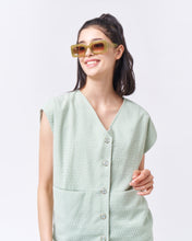 Load image into Gallery viewer, LARA Textured Gilet Top