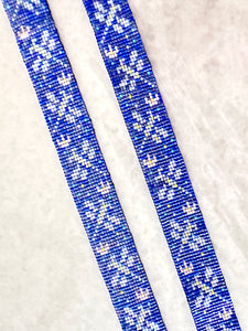 Dragonfly Nymph Beaded Shoulder Straps (Length 40cm x Width 2cm)