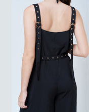 Load image into Gallery viewer, XEN Two-way Buckled Wide Leg Jumpsuit - Black
