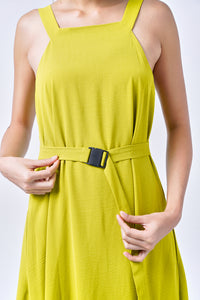 SOLSTICE Two-Way Buckled Dress